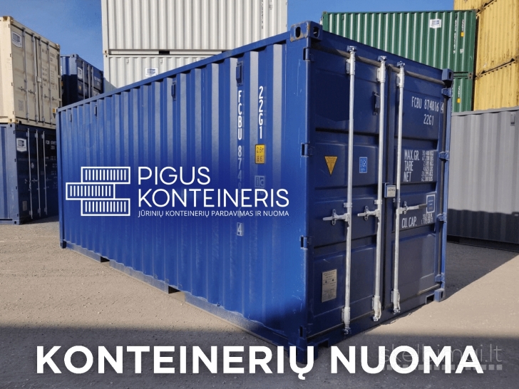 Jūrinis konteineris / jūriniai konteineriai nuoma