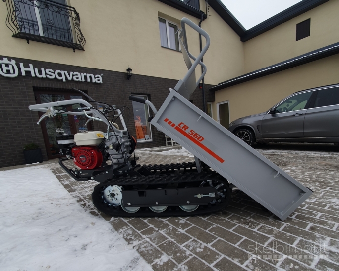 Vikšrinis motorinis karutis Oleo-mac Cr 560