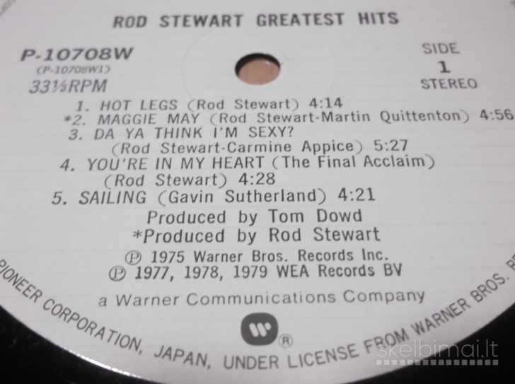 Rod Stewart – Greatest Hits MADE IN JAPAN