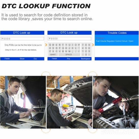 Automobilių diagnostika Autel AL519 OBD2 scanneris