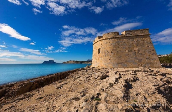 Nauja vila su vaizdu į jūrą Moraira.Ispanija