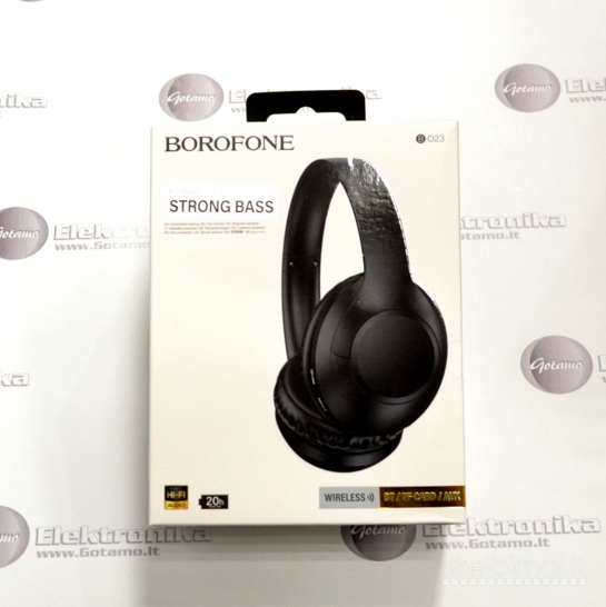 Bluetooth ausinės Borofone Strong Bass WWW.GOTAMO.LT