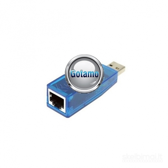 Interneto LAN korta adapteris su USB 2.0 jungtimi WWW.GOTAMO.LT