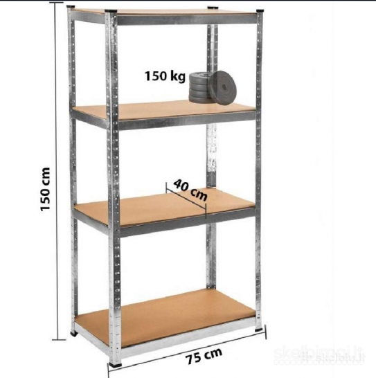 Sandėliavimo lentynos ir stelažai - Gera Kaina!