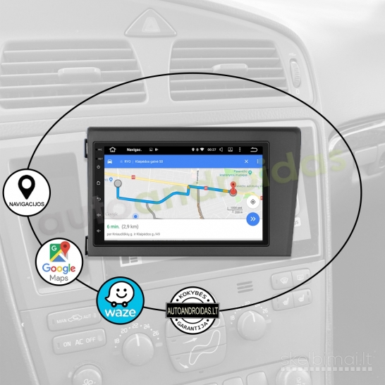 2DIN universali Android multimedija navigacija