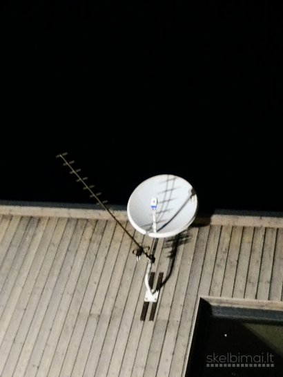 Vietinių, palydovinių antenų montavimas, derinimas, remontas, pajungimas