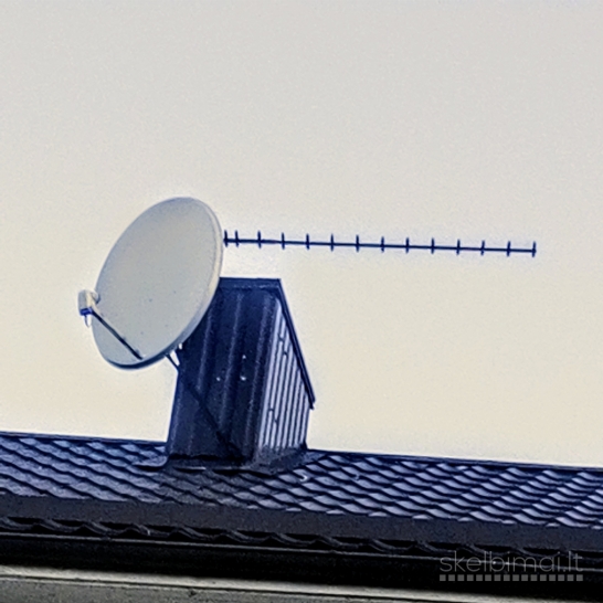 Antžeminių, palydovinių antenų montavimas, derinimas, remontas, pajungimas