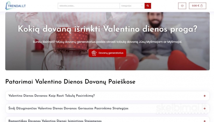 Pasirinkite Tobulą Dovaną Šią Valentino Dieną – Atraskite Mūsų Pasirinkimą!