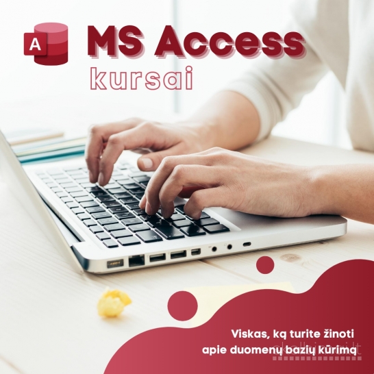 MS Access kursai pažengusiems (nuotoliniai mokymai)