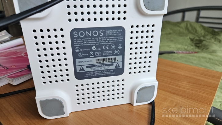 Sonos Connect amp WiFi-lan stiprintuvas