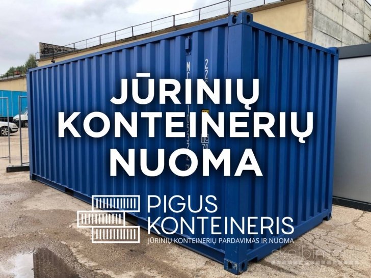 Jūrinis konteineris/jūriniai konteineriai NUOMA