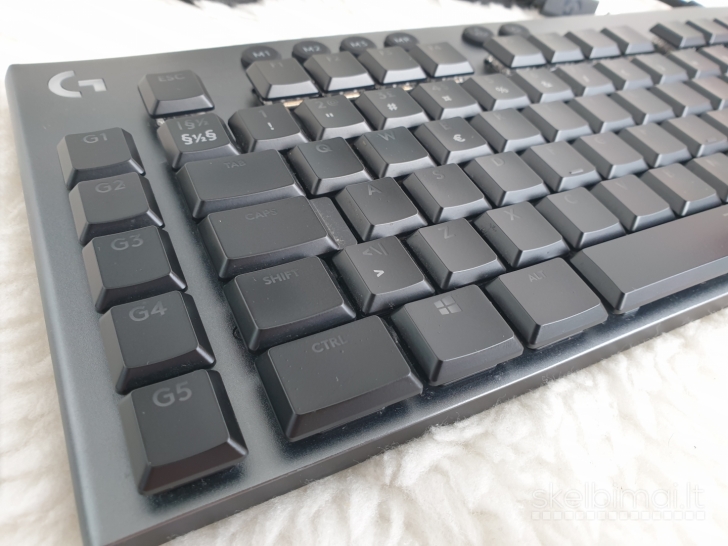 "Logitech G815 (Tactile)" laidinė mechaninė žaidimų klaviatūra (3 vnt.)