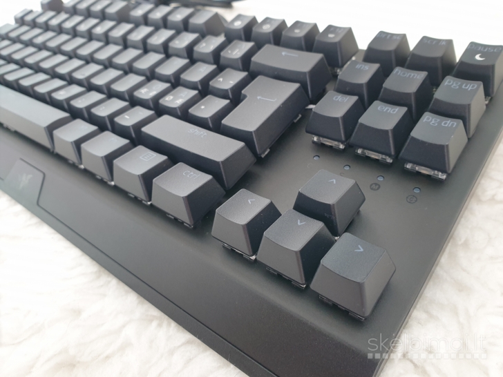 Nauja "Razer BlackWidow V3 TKL (Green)" laidinė mechaninė žaidimų klaviatūra