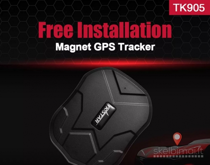 GPS seklys tkstaras su magnetu iki 90 parų