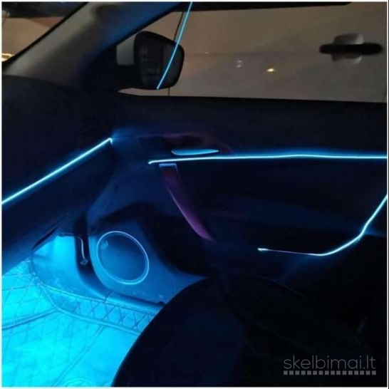 LED šviečianti juostelė automobiliui