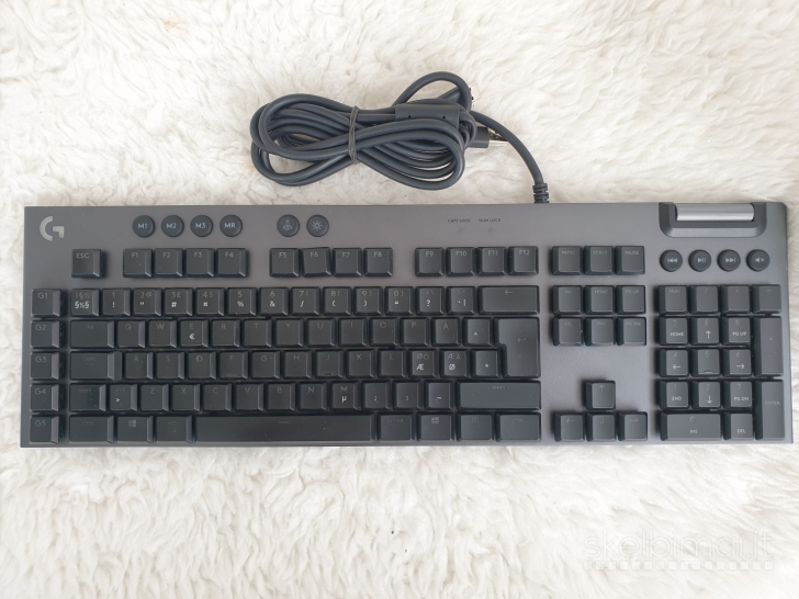 "Logitech G815 (Tactile)" laidinė mechaninė žaidimų klaviatūra (3 vnt.)