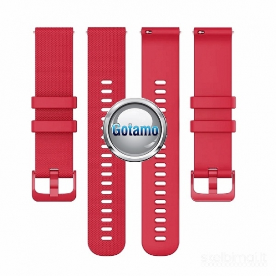 Apyrankės 18mm išmaniesiems laikrodžiams WWW.GOTAMO.LT