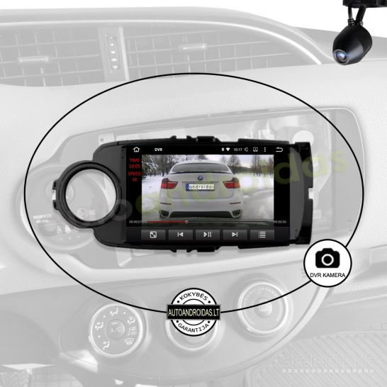 TOYOTA YARIS 2012-18 Android multimedija navigacija automagnetola