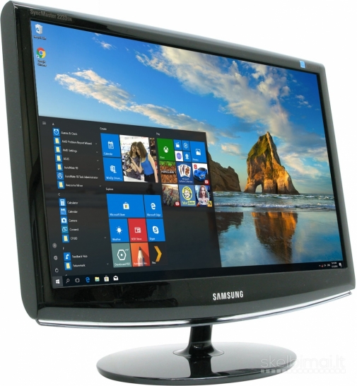 LCD: Samsung, HP, DELL, LG, Lenovo, Philips ir Mag nuo 15" iki 22