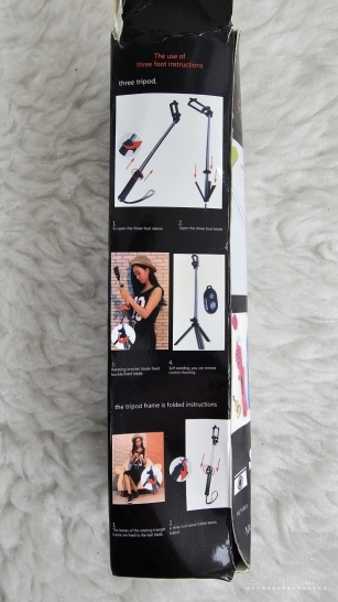 Mini trikojis stovas telefonui su pulteliu (tripod)
