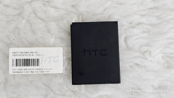Akumuliatorius HTC One SV 500 3,8V 1800mAh BM60100 originalas