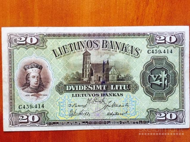 Brangiai sau į kolekciją perku Lietuviškus pinigus.Monetas ir banknotus