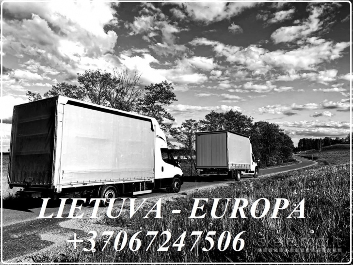 Skubus pervežimas nuvežimas/parvežimas krovinių Europoje (24-48 val.