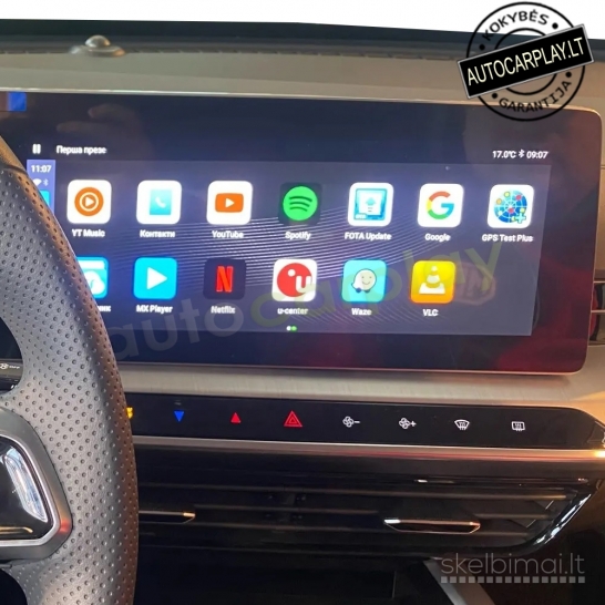 CARPLAY / ANDROID AUTO / ANDROID 13 8G/128G Bevielė integracija