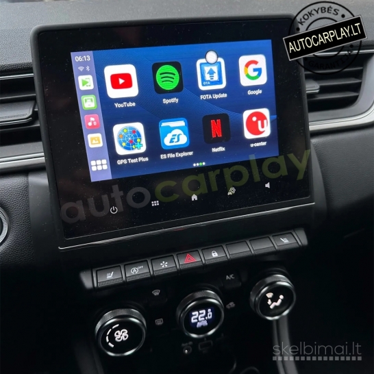 CARPLAY / ANDROID AUTO / ANDROID 13 8G/128G Bevielė integracija