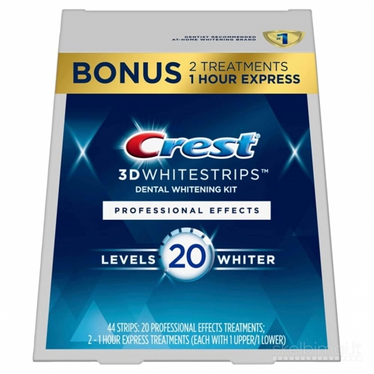 Crest 3D Professional effects bonus 20 lygis