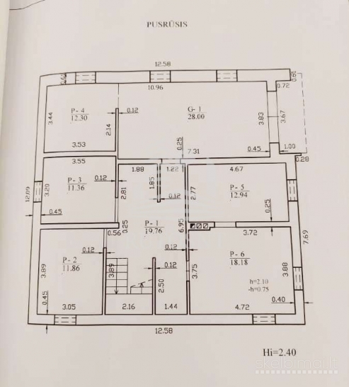 Parduodamas namas Dovilų mstl.