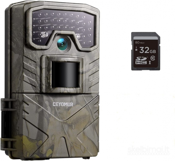 CEYOMUR CY50 medžioklės kamera su 32GB SD