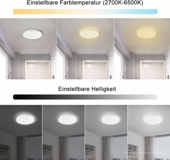 EXTRASTAR Smart LED lubinis apšvietimas 24W