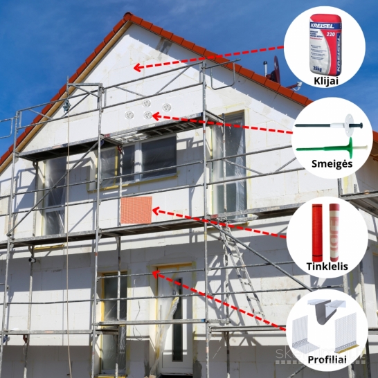 Statybinės medžiagos | Dažai ir Fasadai | GERA KAINA