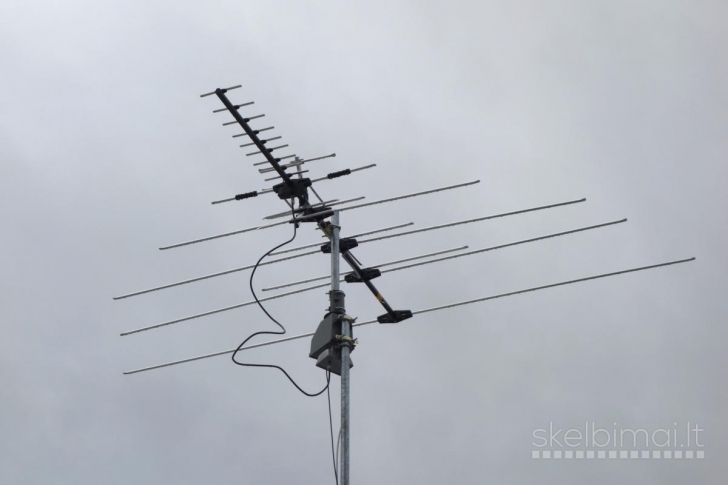  TV antenų montavimas, derinimas! Panevėžio regione!