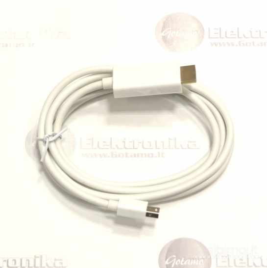 Mini DisplayPort į HDMI laidas 1.8 metro WWW.GOTAMO.LT