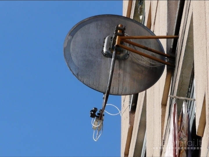 ALIUMINĖ palydovinė antena apie 180/160(nusiėmimui) simbolinę kaina