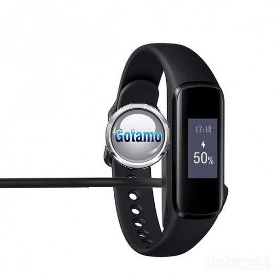 Įkrovimo laidas Samsung Galaxy Fit 2 išmaniajai apyrankei su kontaktais