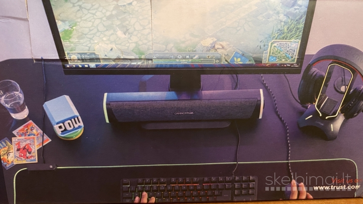 Gaming Trust GXT 620 Axon RGB Illuminated Gaming Soundbar