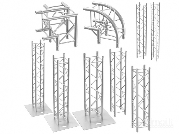 KONSTRUKCINĖS SISTEMOS renginiams, scenoms, parodoms, reklamai
