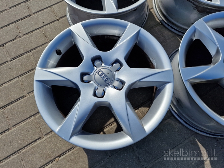 r16 Originalus AUDI lieti ratlankiai 5x112 skyliu