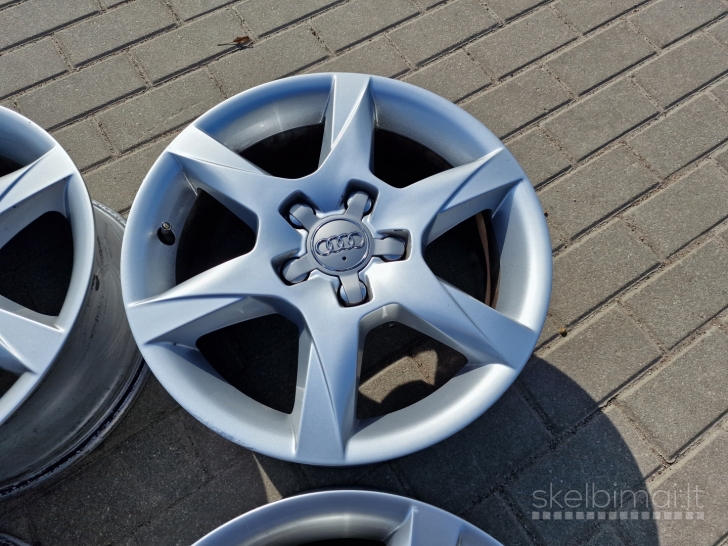 r16 Originalus AUDI lieti ratlankiai 5x112 skyliu