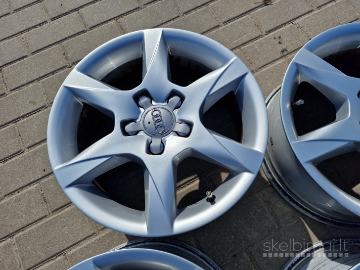 r16 Originalus AUDI lieti ratlankiai 5x112 skyliu