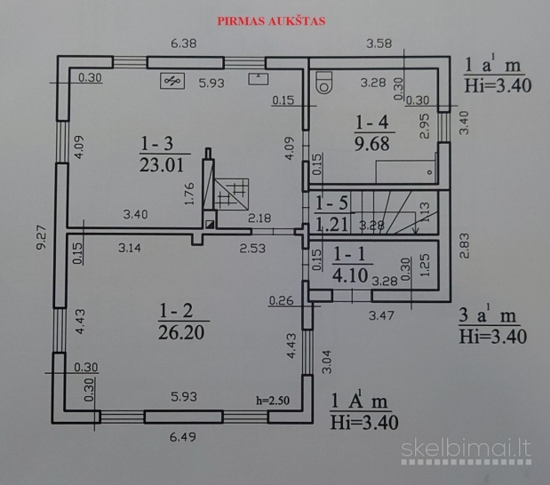 Parduodamas šiuolaikiškai įrengtas skandinaviško stiliaus rąstinis namas