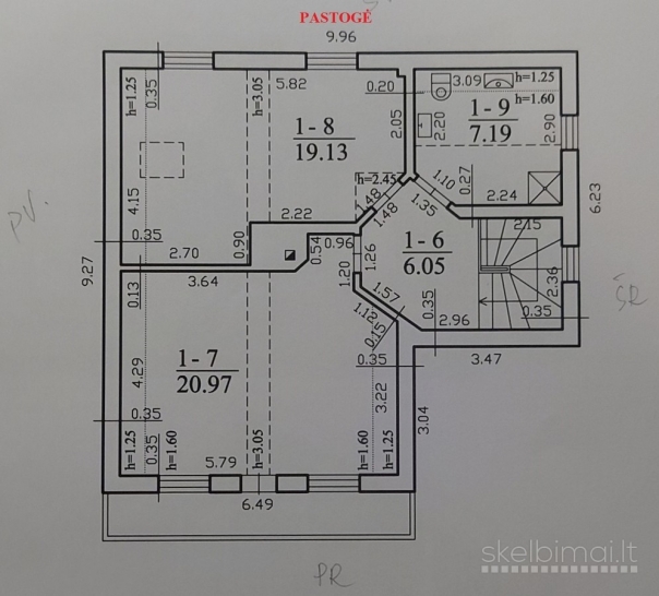 Parduodamas šiuolaikiškai įrengtas skandinaviško stiliaus rąstinis namas