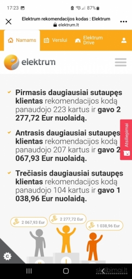 1,2,3 ir pigiausia elektros planas jau turi +10 eur nuolaidos koda - 1ZCCP