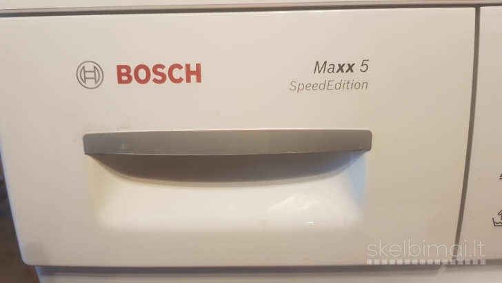 Parduodu siaurą skalbimo mašimą Bosch maxx 5.