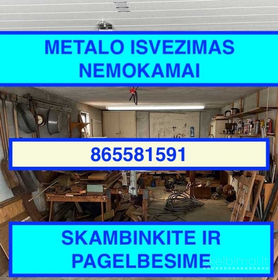 METALO LAUZO ISVEZIMAS SUPIRKIMAS