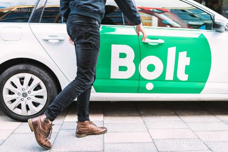 Bolt vairuotojo veikla! Suteikiamas transportas.