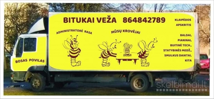 Senų baldų išvežimas (utilizavimas)